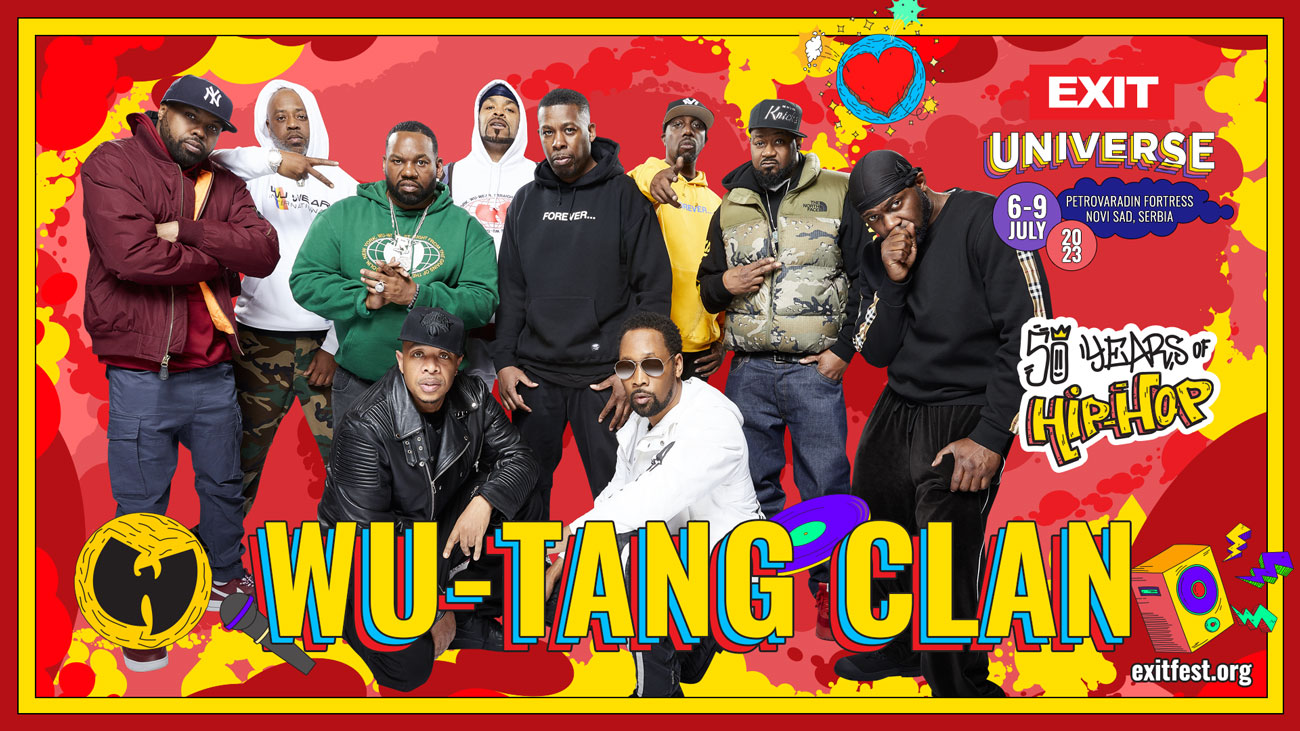 Na EXIT dolazi najveća hiphop grupa svih vremena WuTang Clan!